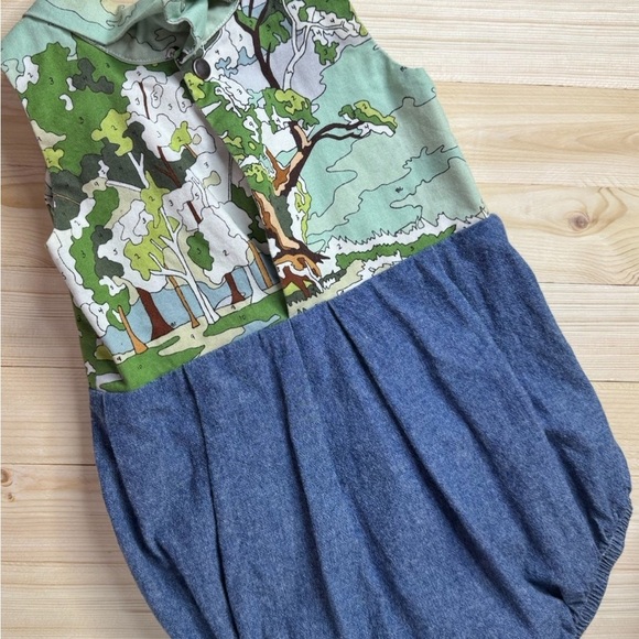 Goldy Belle Paint by Numbers Horse Romper. Size 2/3. Great Condition. HTF - Picture 2 of 6